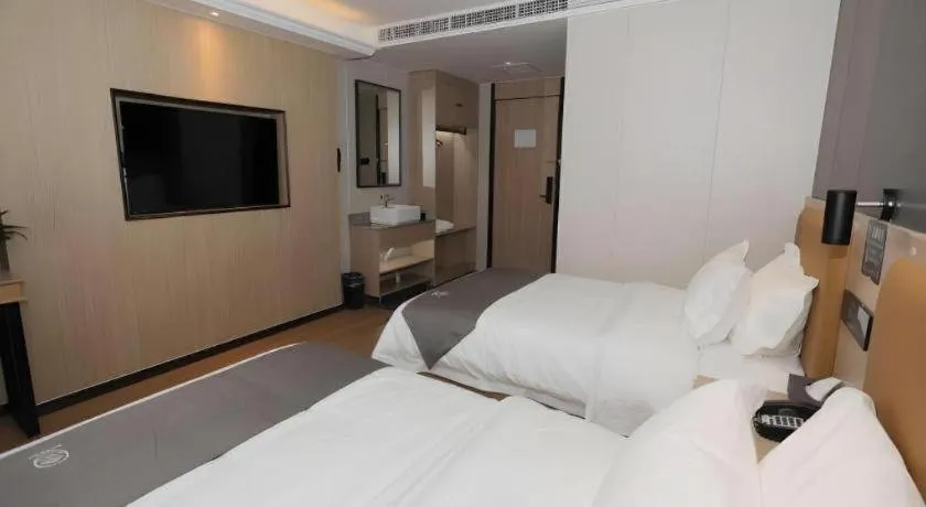 Bed in Green Tree Inn Express Tangshan Kaiping District Government