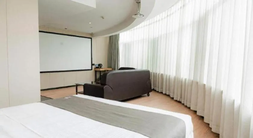 Bed in Green Tree Inn Express Tangshan Kaiping District Government