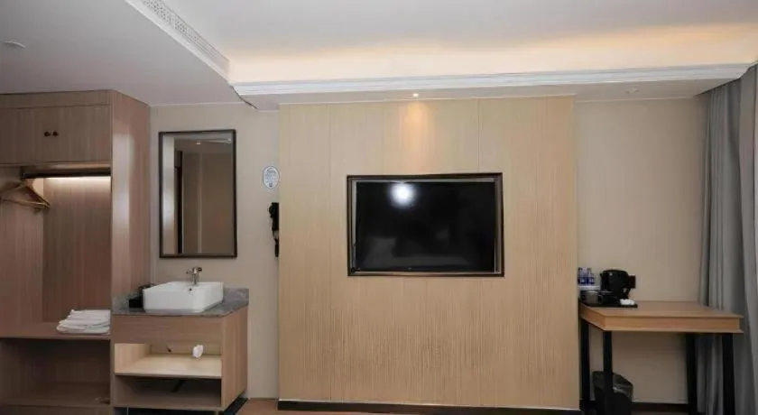 Bed in Green Tree Inn Express Tangshan Kaiping District Government