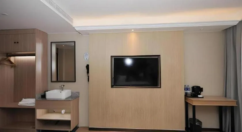 Bed in Green Tree Inn Express Tangshan Kaiping District Government