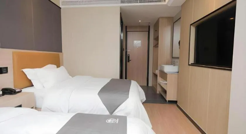 Bed in Green Tree Inn Express Tangshan Kaiping District Government