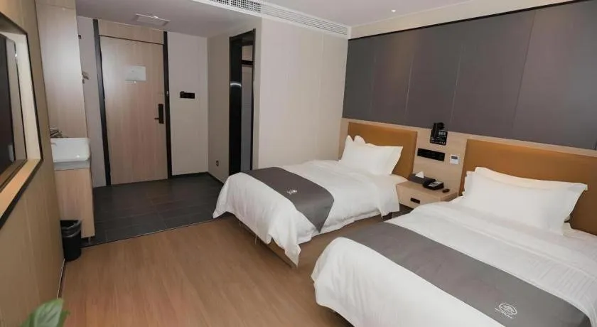 Bed in Green Tree Inn Express Tangshan Kaiping District Government