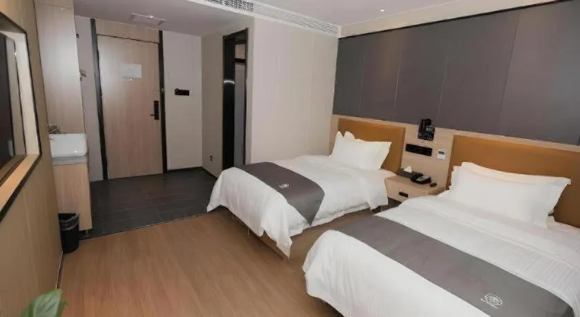 Bed in Green Tree Inn Express Tangshan Kaiping District Government