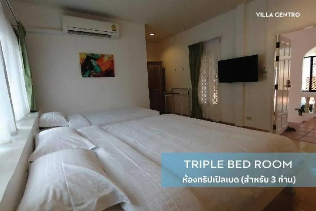 Bed in Villa Centro Hua Hin