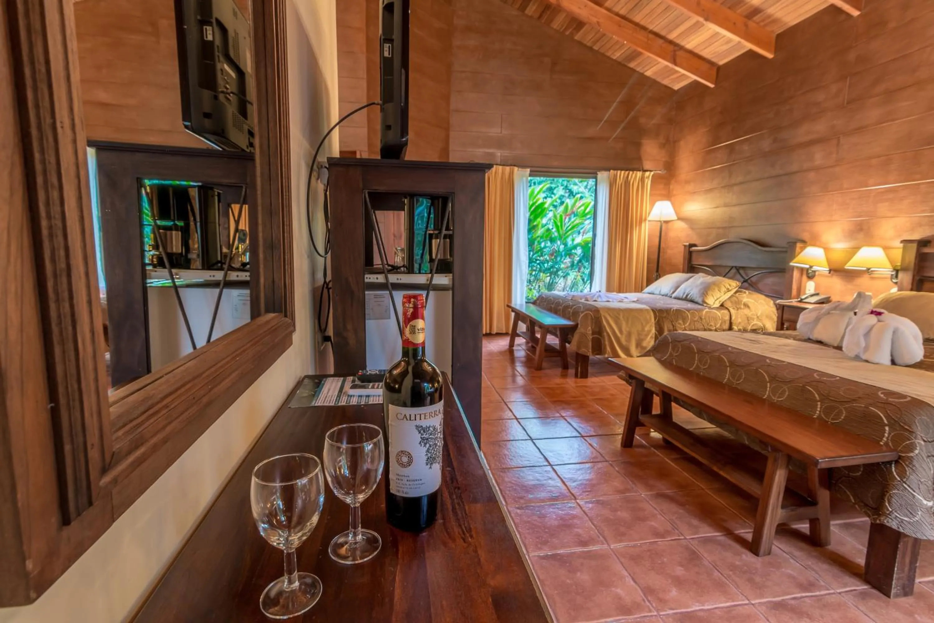 Bed in Hotel El Silencio del Campo