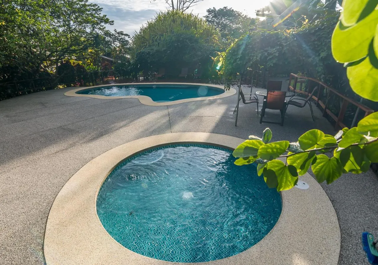 Pool view in Hotel El Silencio del Campo