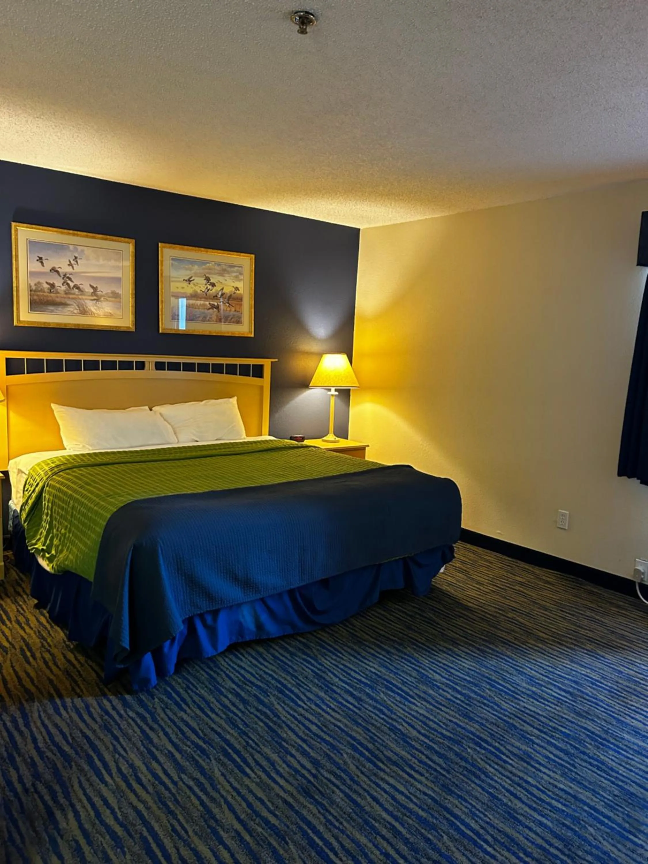 Bed in Ameristay Inn & Suites