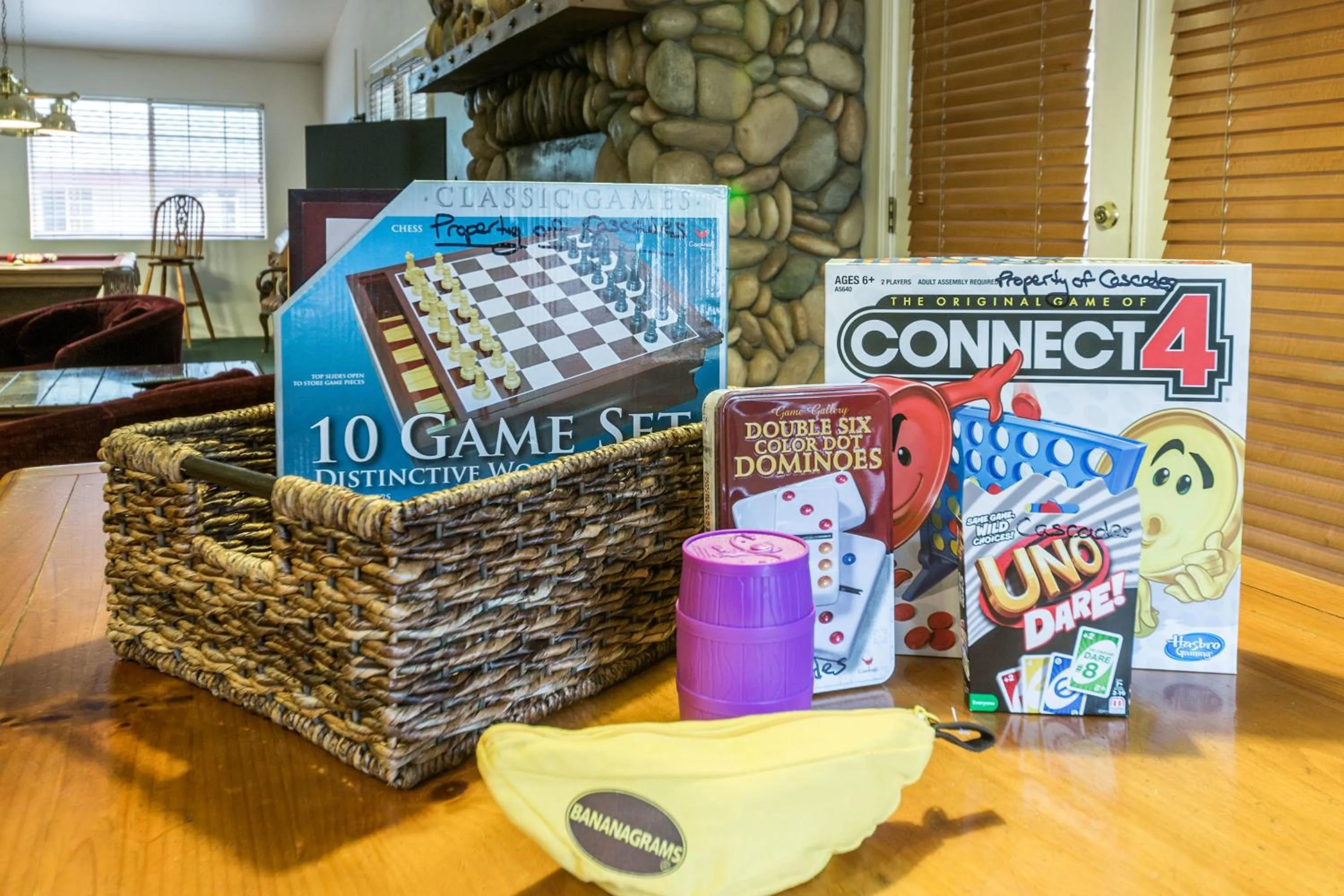 Game Room in Inside Yosemite Winter Wonderland
