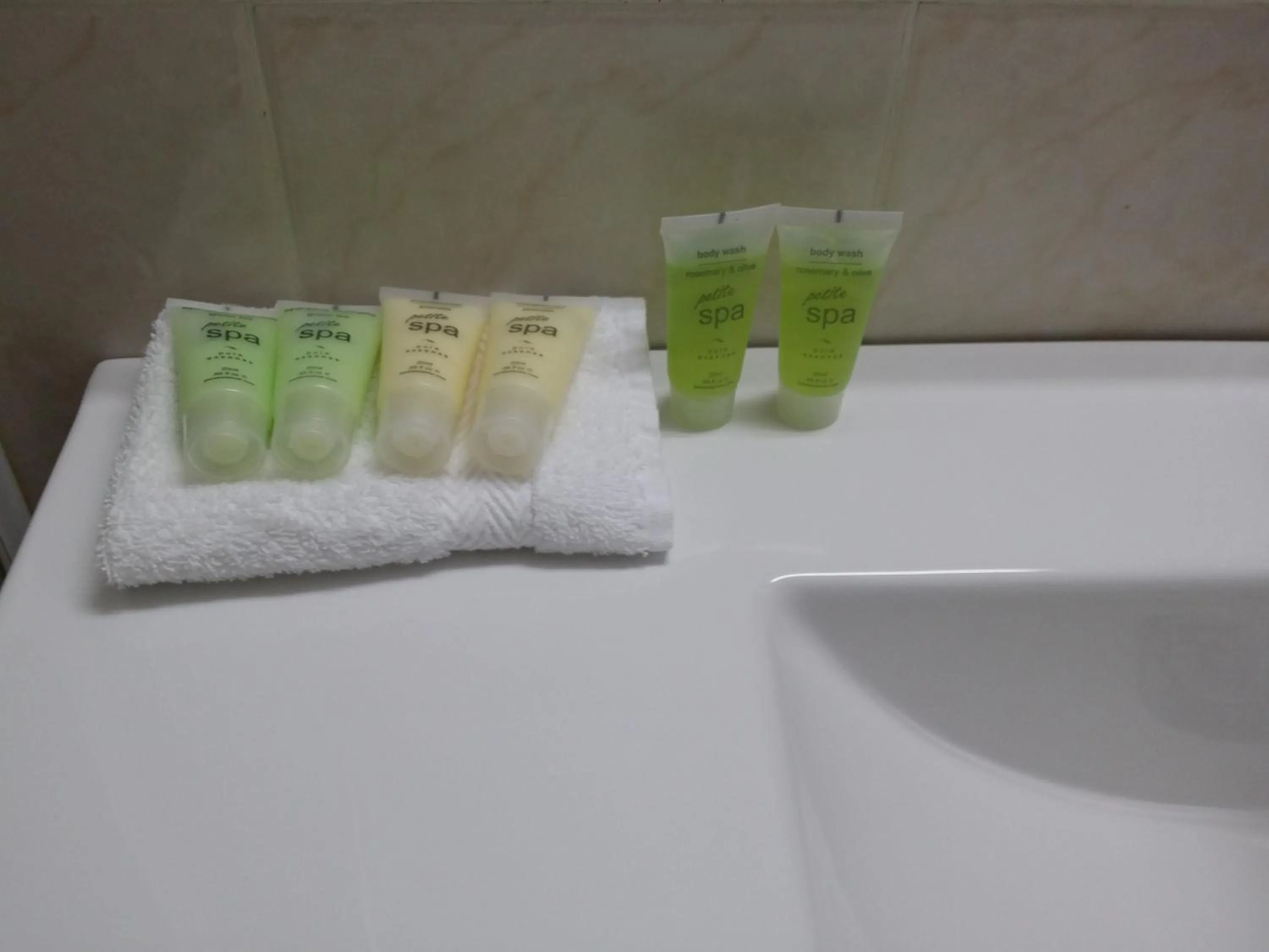 Toilet in Hampton Court Apartments