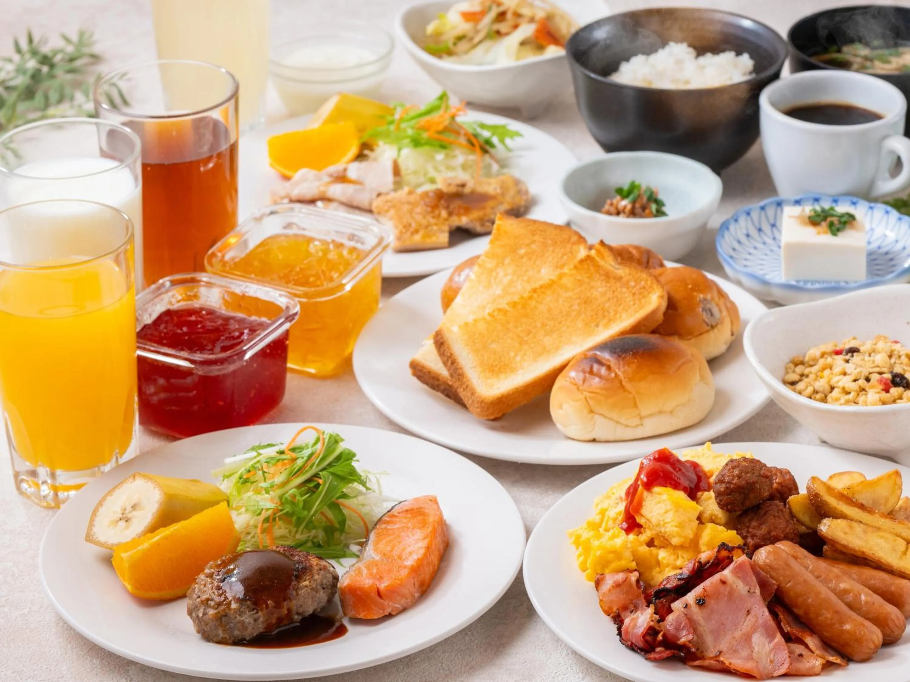 Breakfast in APA Hotel Higashi Shinjuku Kabukicho