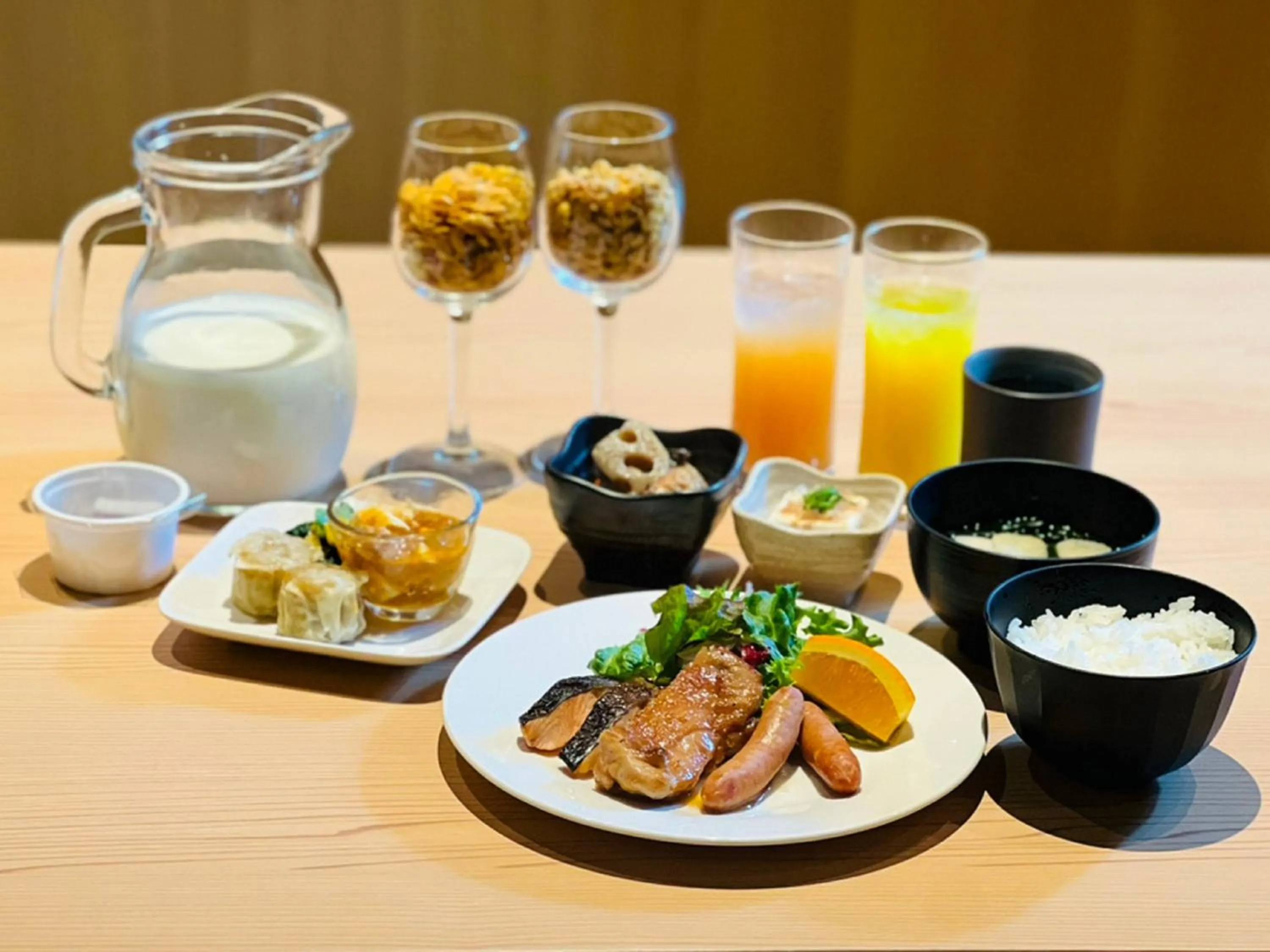 Breakfast in APA Hotel Higashi Shinjuku Kabukicho