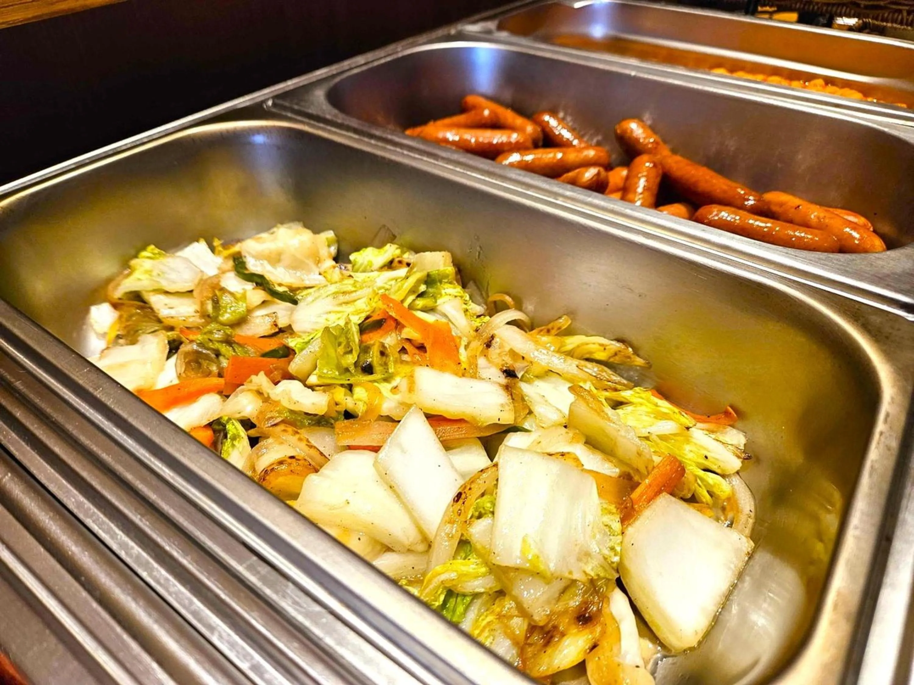 Buffet breakfast in APA Hotel Higashi Shinjuku Kabukicho