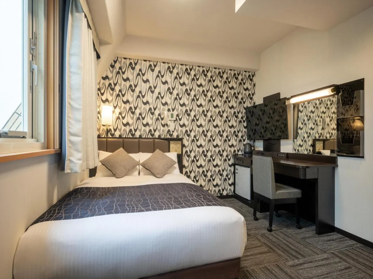 Photo of the whole room, Bed in APA Hotel Isesaki-Eki Minami