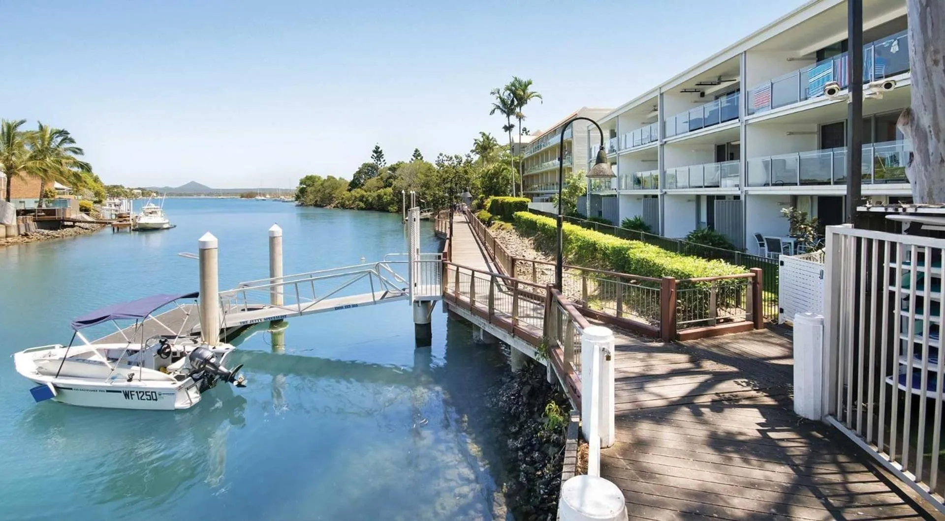 River view in Jacaranda Noosa