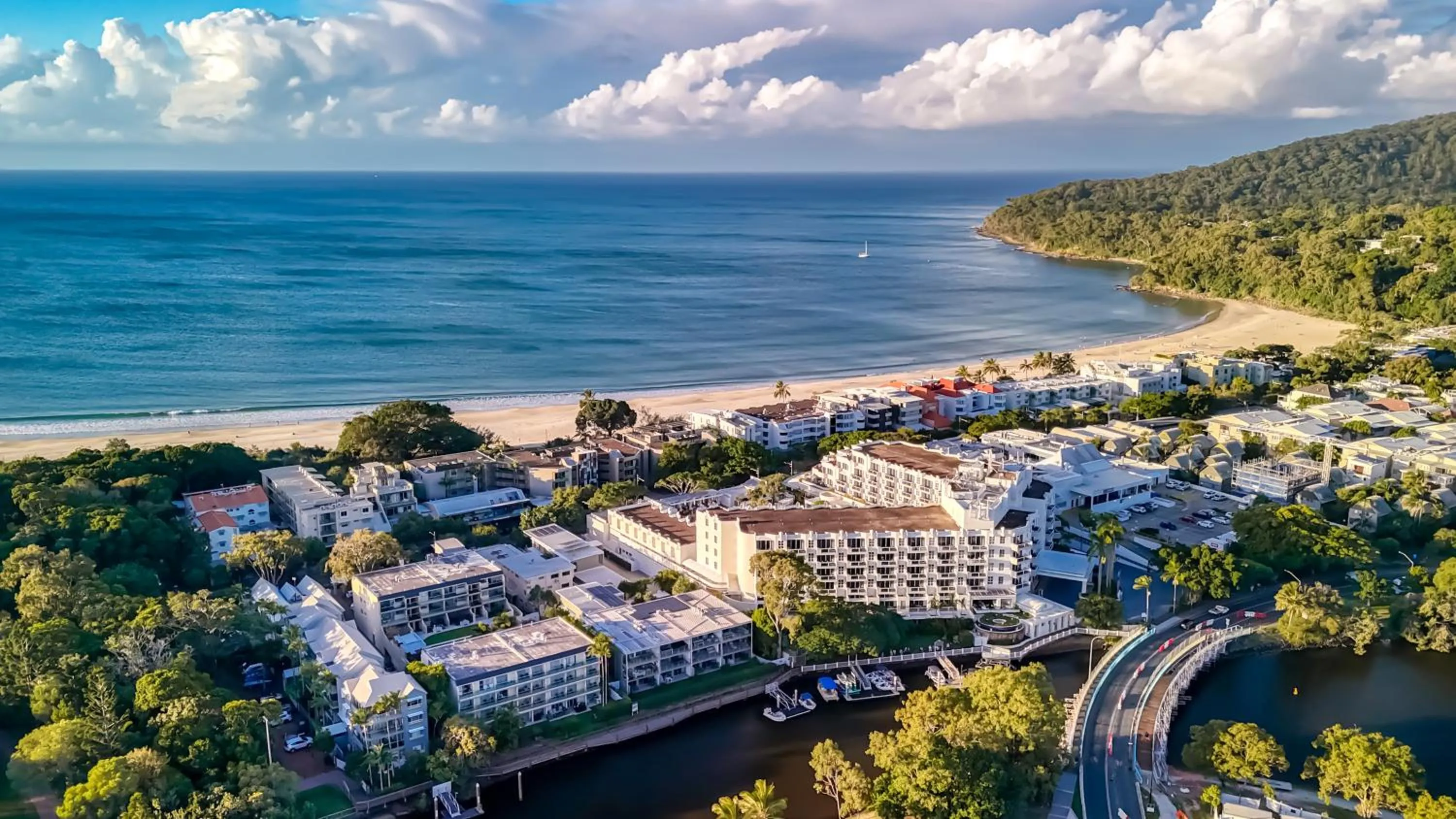 Bird's eye view in Jacaranda Noosa