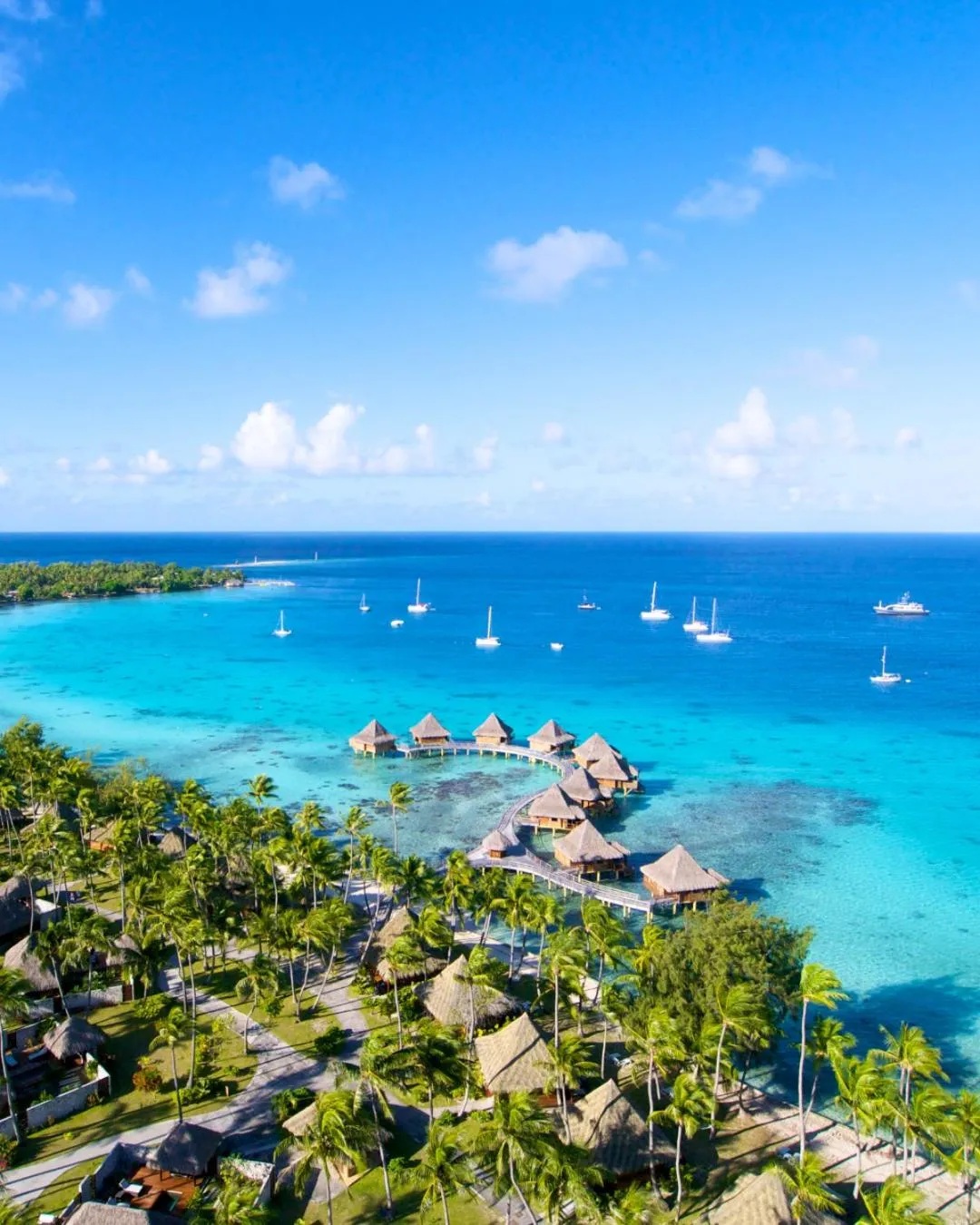 Bird's eye view in Hotel Kia Ora Resort & Spa