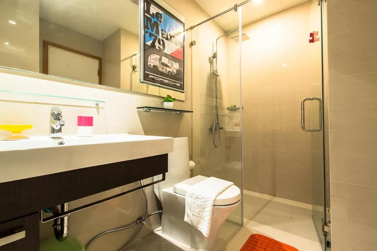 Bathroom in The Title Boutique Phuket