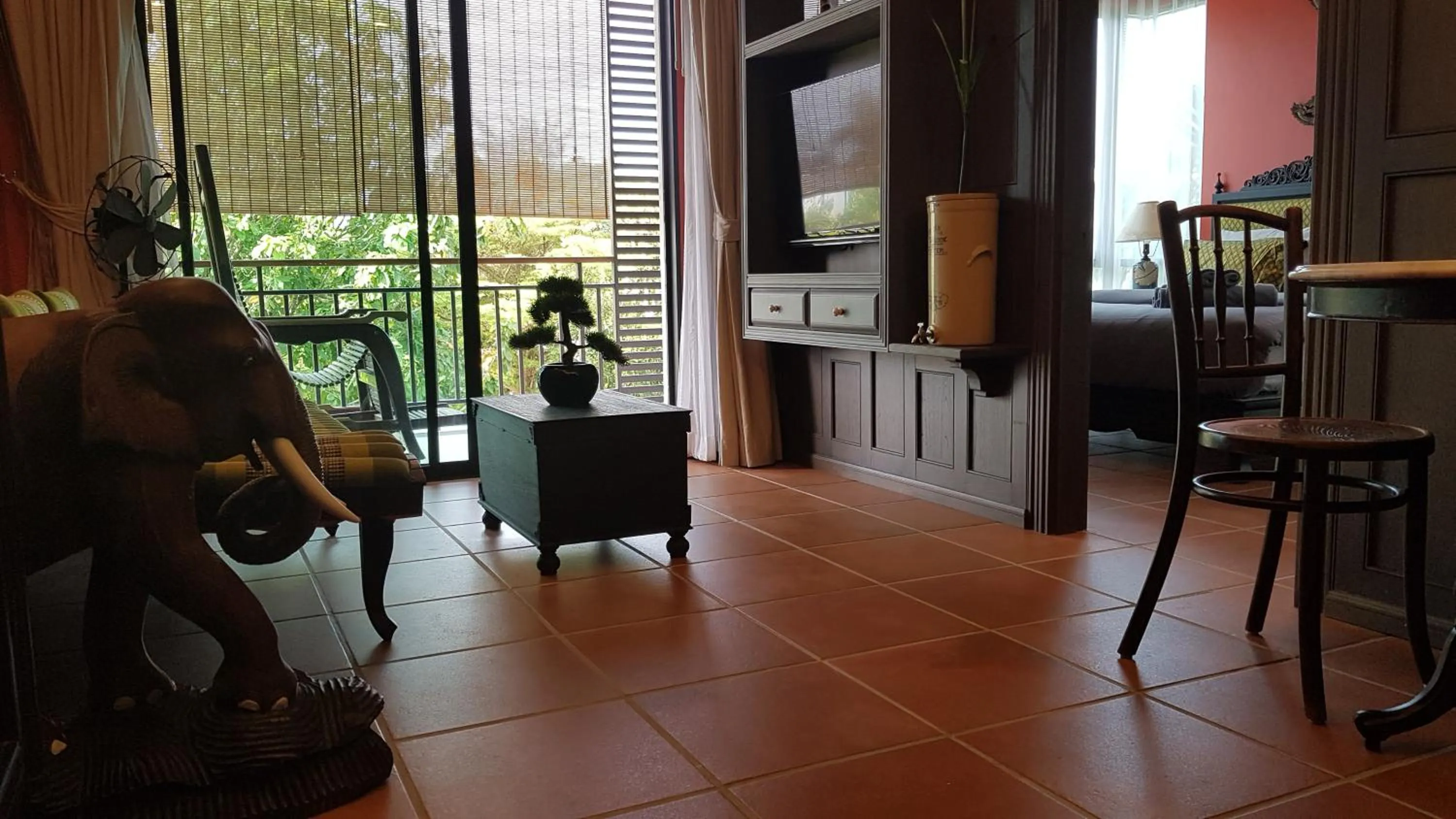 Living room in The Title Boutique Phuket