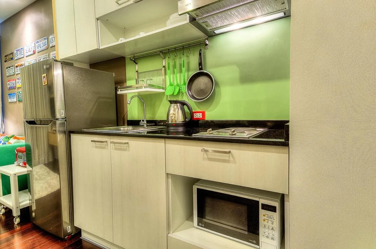 Kitchen or kitchenette in The Title Boutique Phuket