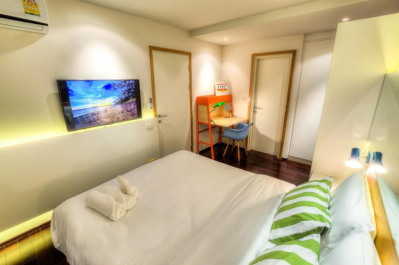 Photo of the whole room, Bed in The Title Boutique Phuket