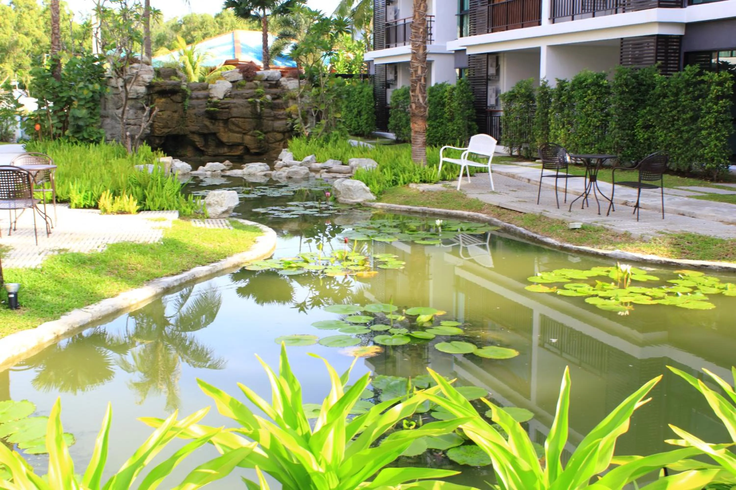 Garden in The Title Boutique Phuket