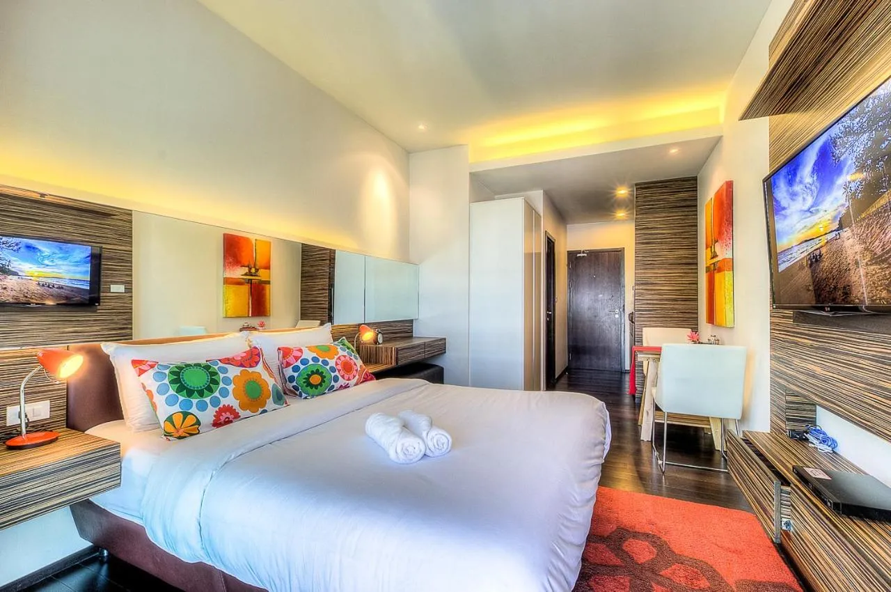 Photo of the whole room, Bed in The Title Boutique Phuket