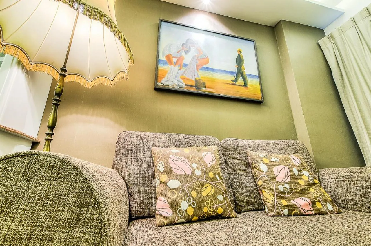 Seating area in The Title Boutique Phuket