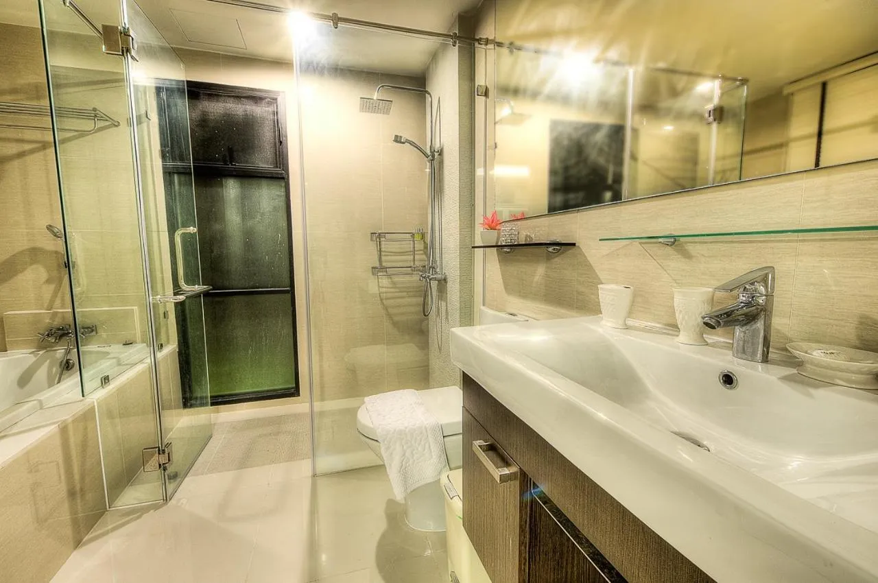 Bathroom in The Title Boutique Phuket