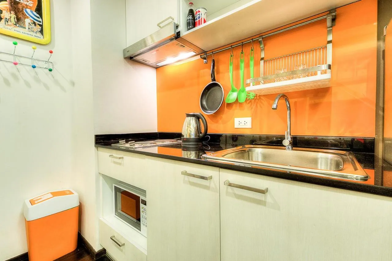 Kitchen or kitchenette in The Title Boutique Phuket