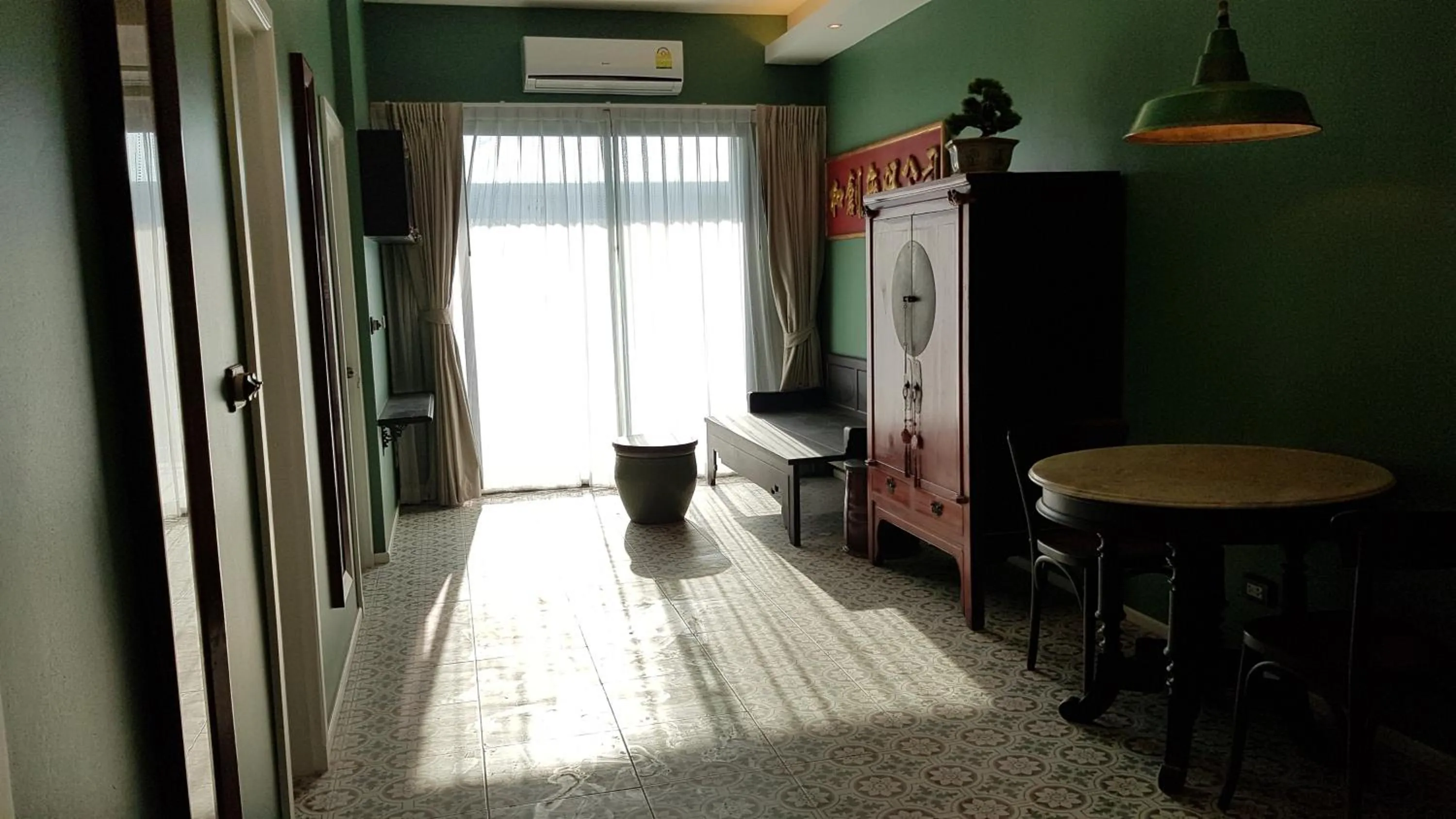 Living room in The Title Boutique Phuket