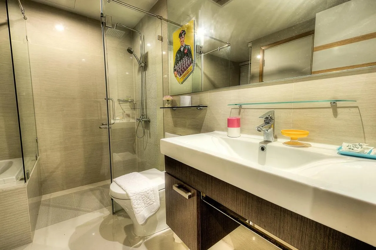 Bathroom in The Title Boutique Phuket