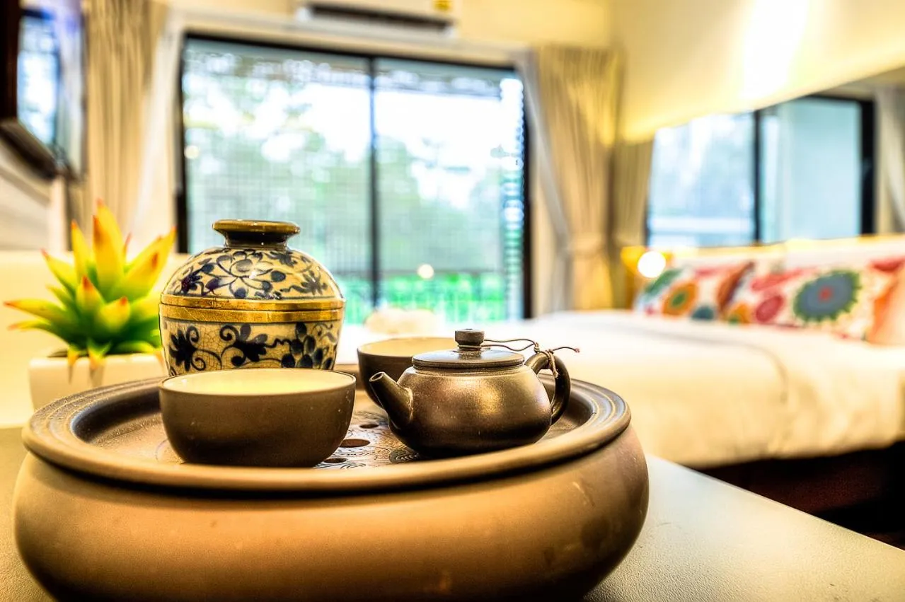 Coffee/tea facilities, Bed in The Title Boutique Phuket