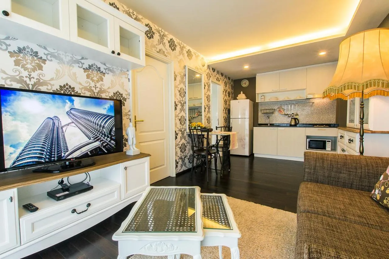 Seating area in The Title Boutique Phuket