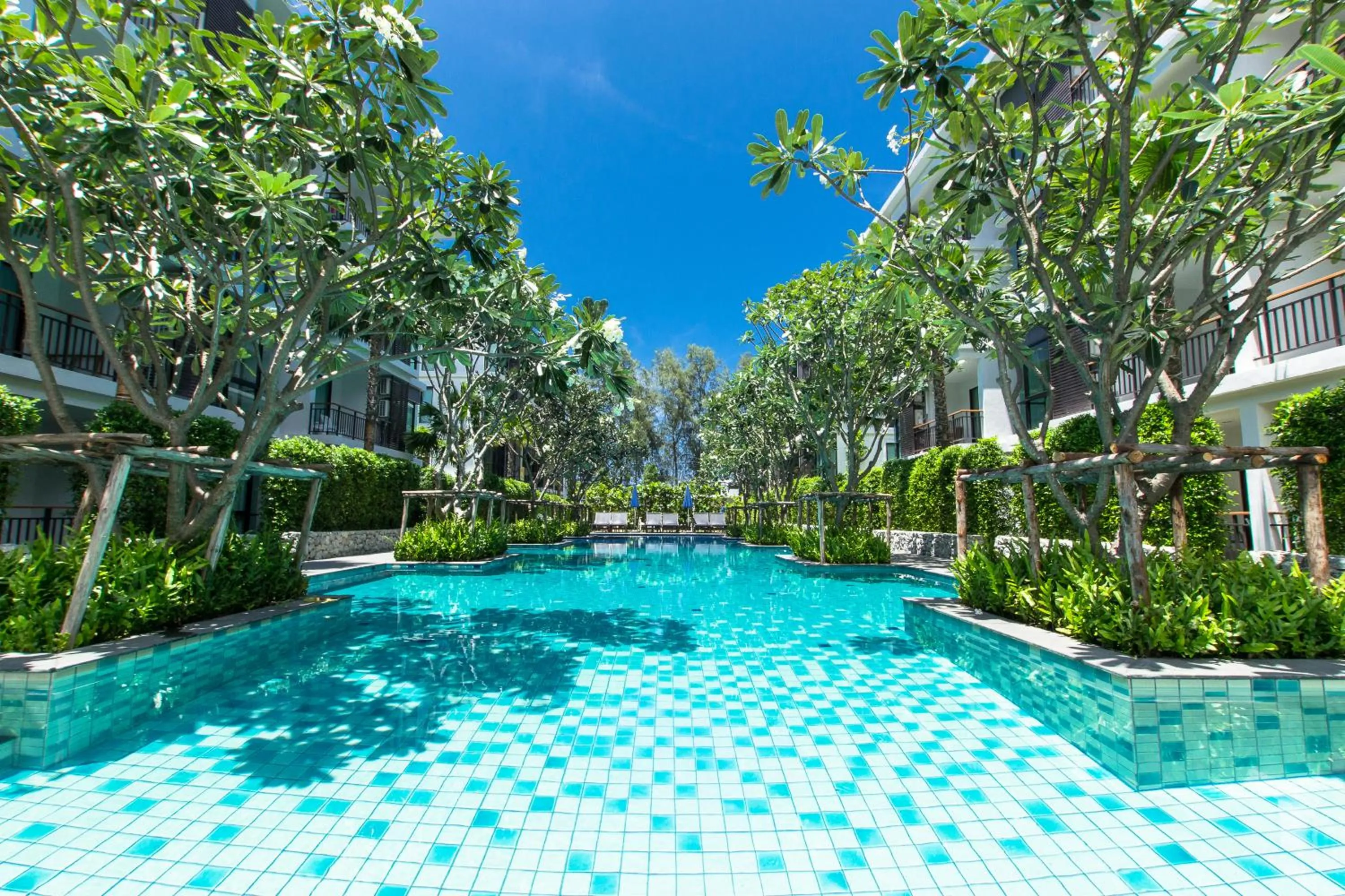 Swimming pool in The Title Boutique Phuket