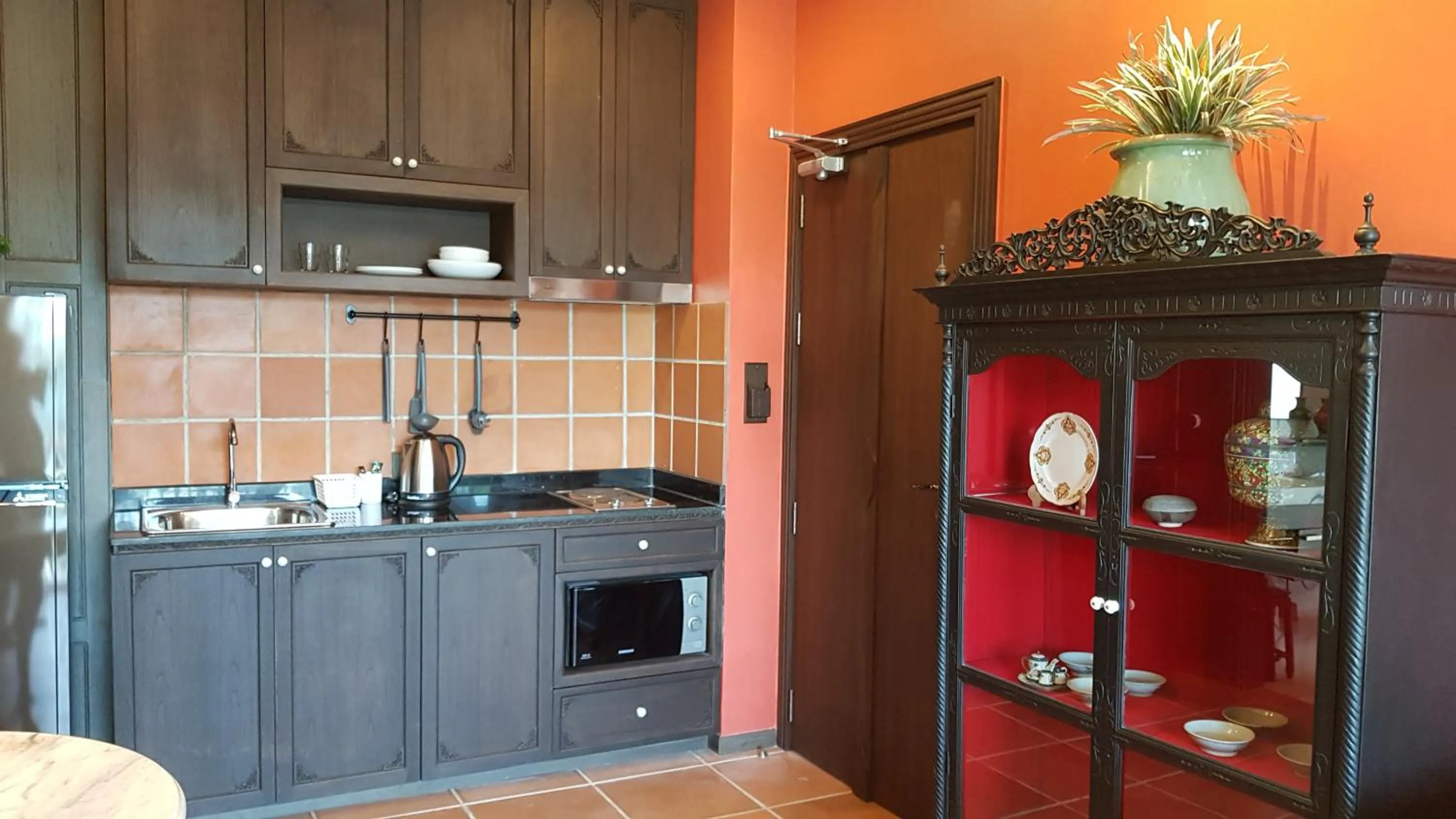 Kitchen or kitchenette in The Title Boutique Phuket