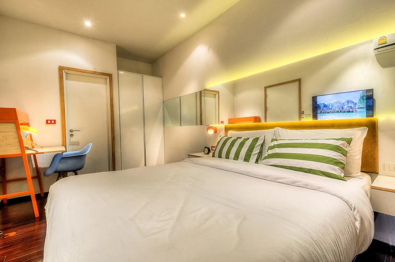 Photo of the whole room, Bed in The Title Boutique Phuket