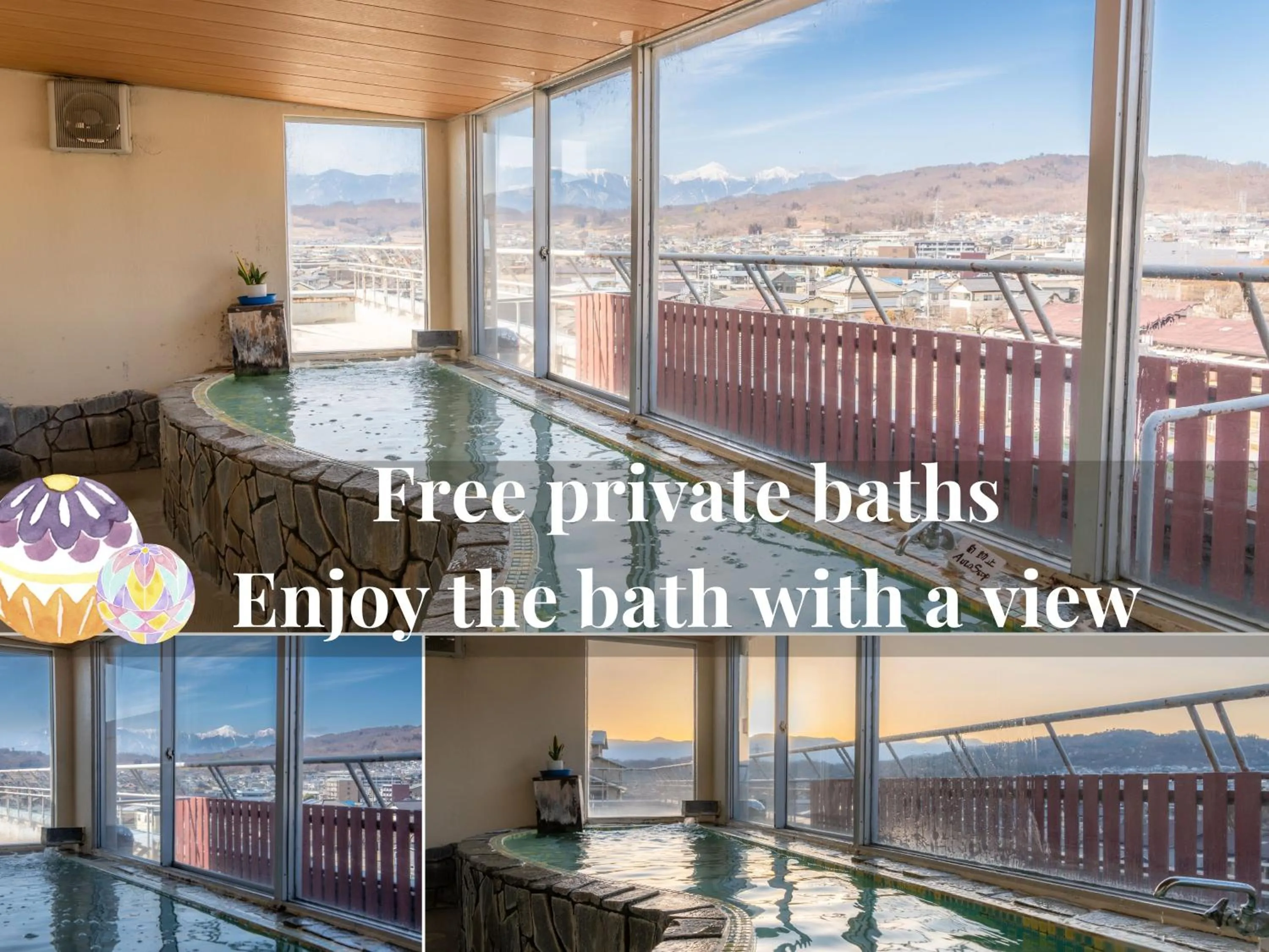 Hot Spring Bath in Yumotoya