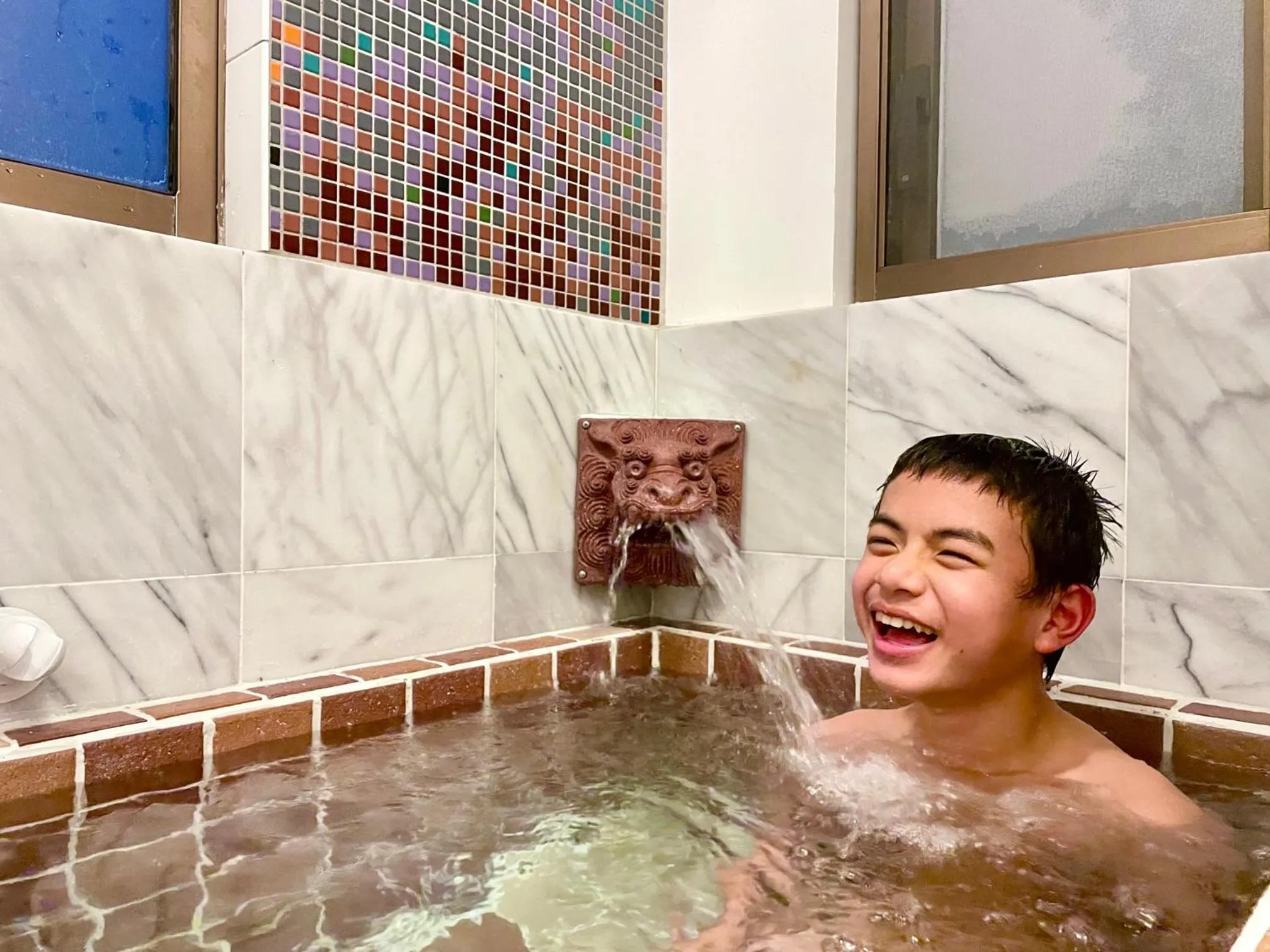 Bathroom in Oceanview Yui