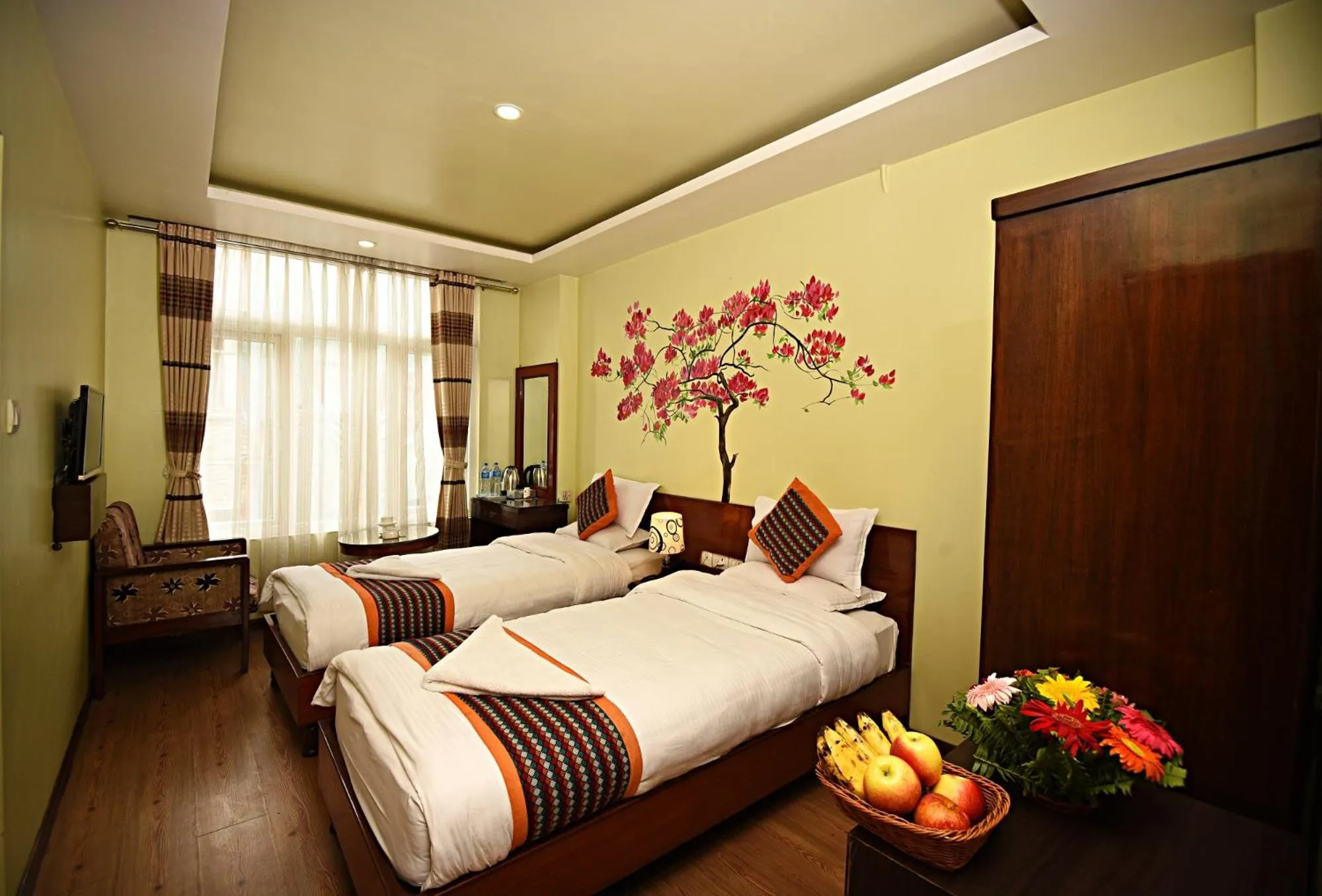 Bed in Hotel Osho Home