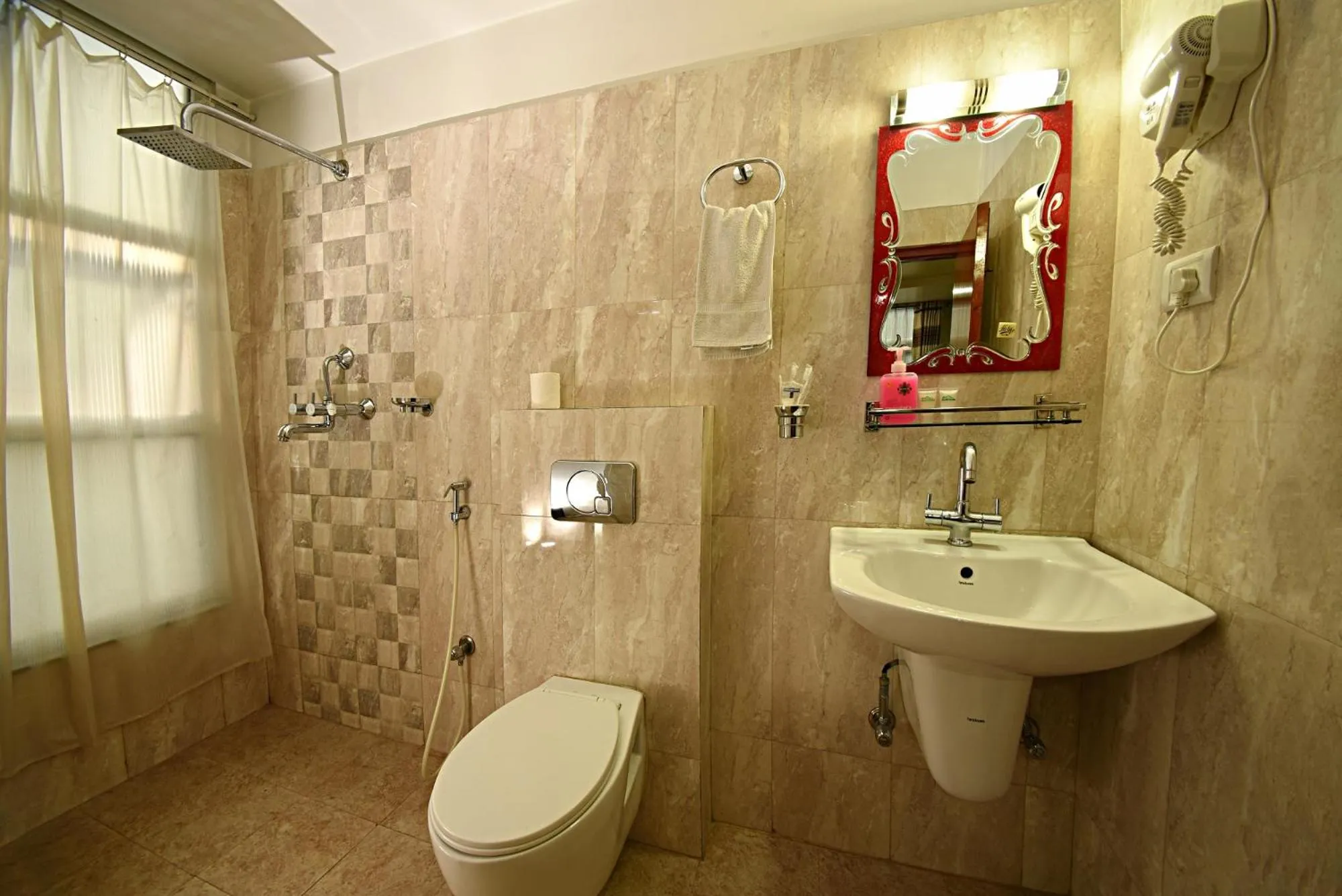 Bathroom in Hotel Osho Home