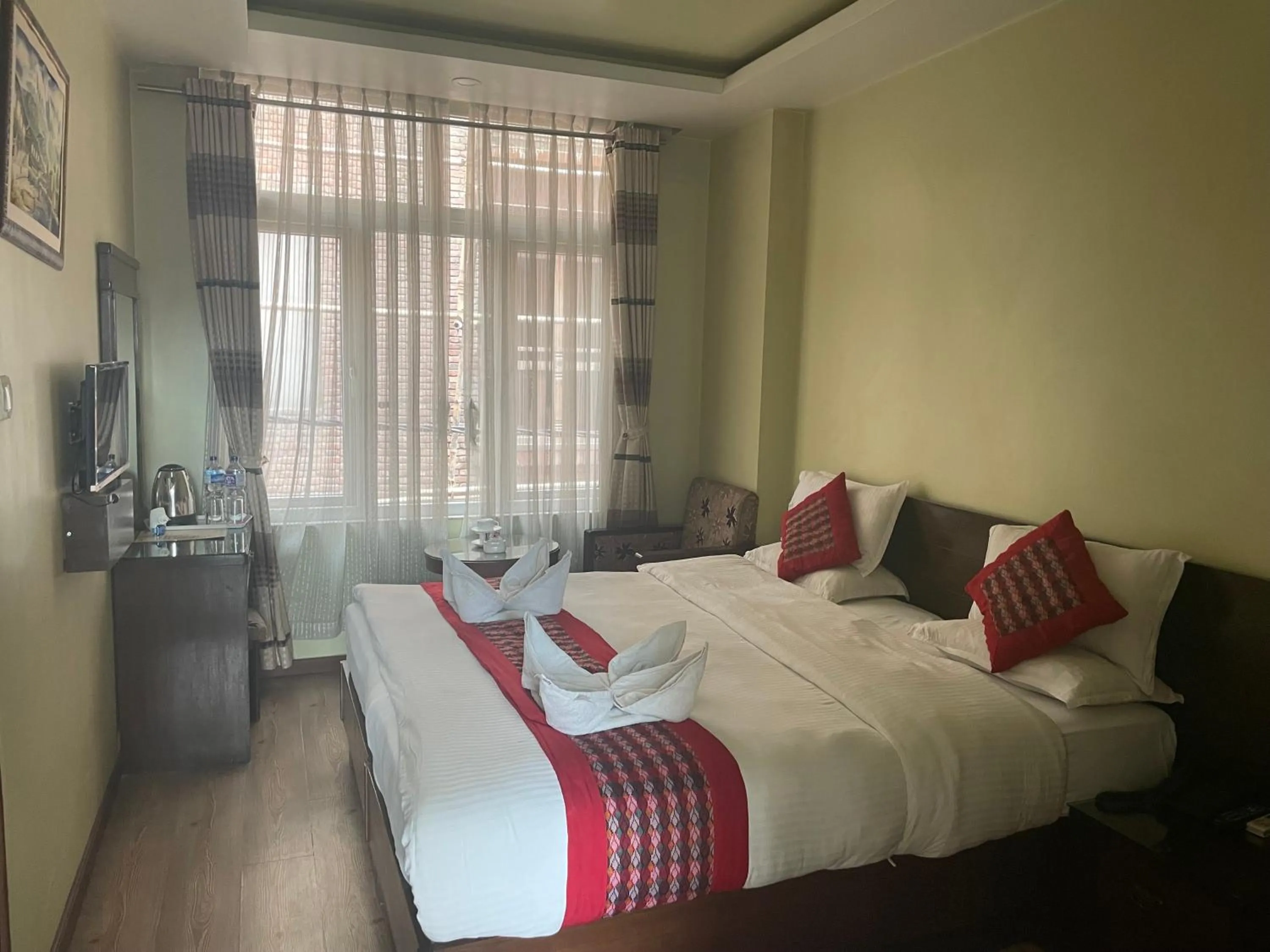 TV and multimedia, Bed in Hotel Osho Home