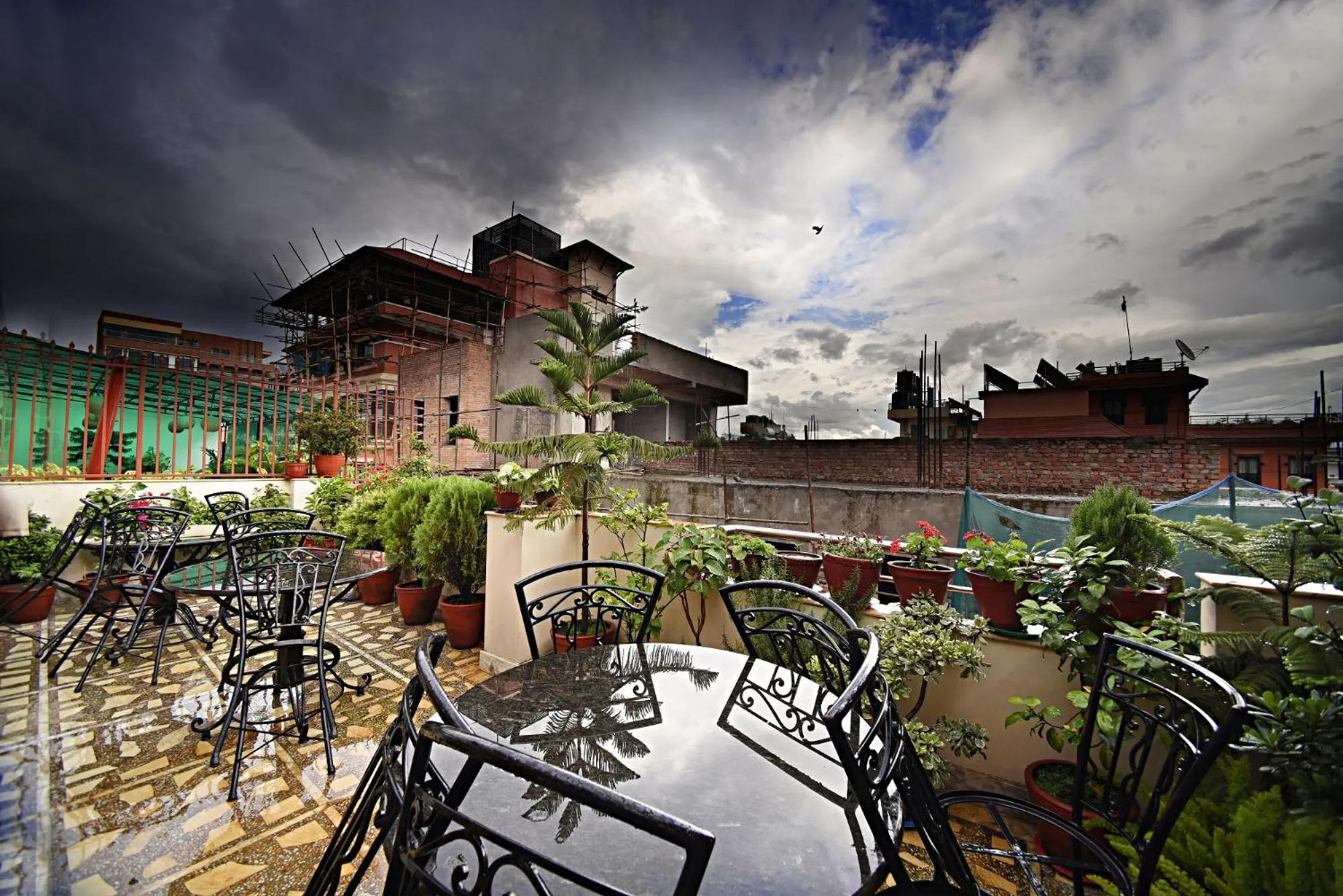 Balcony/Terrace in Hotel Osho Home