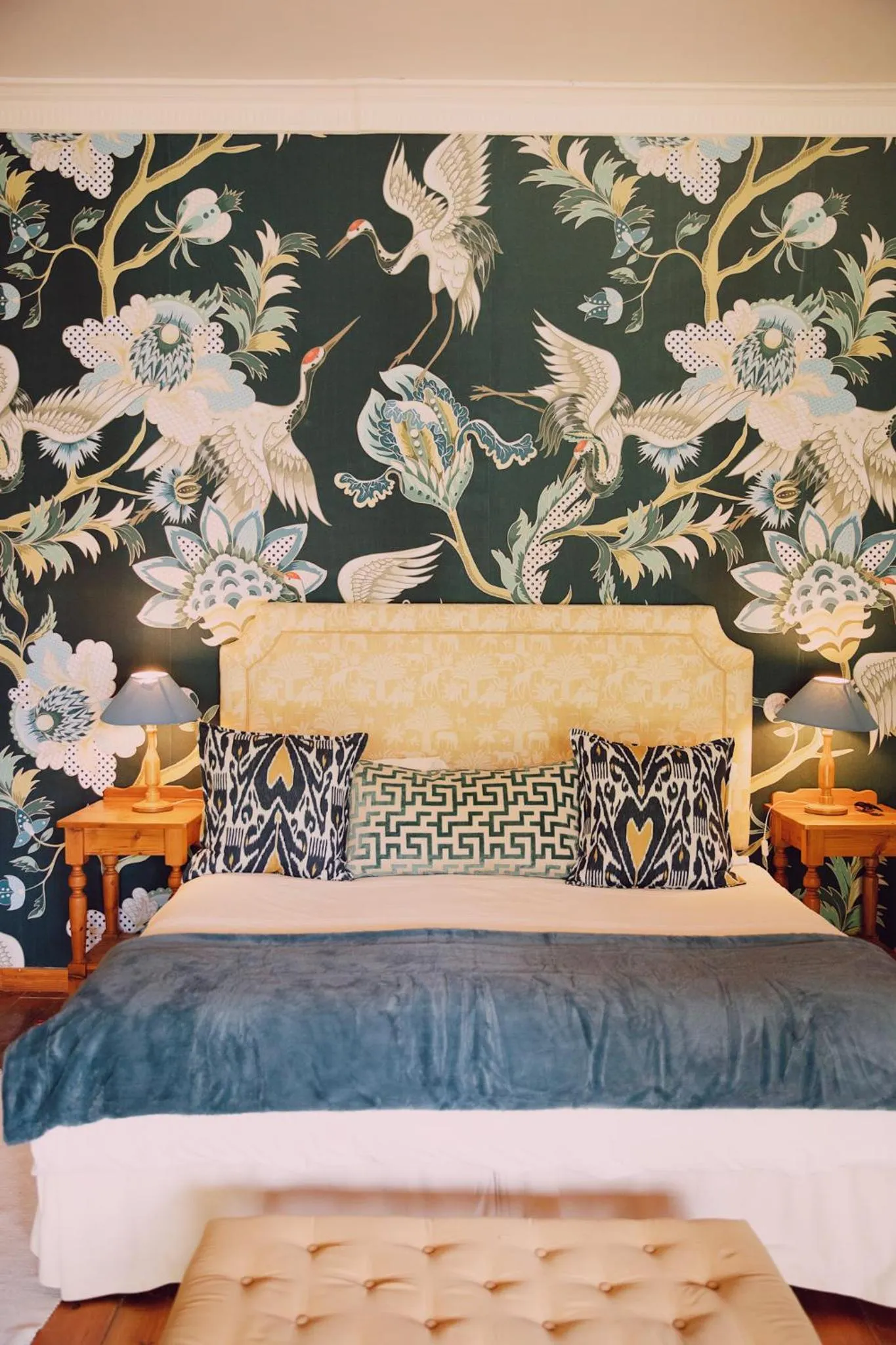 Decorative detail in Spion Kop Lodge