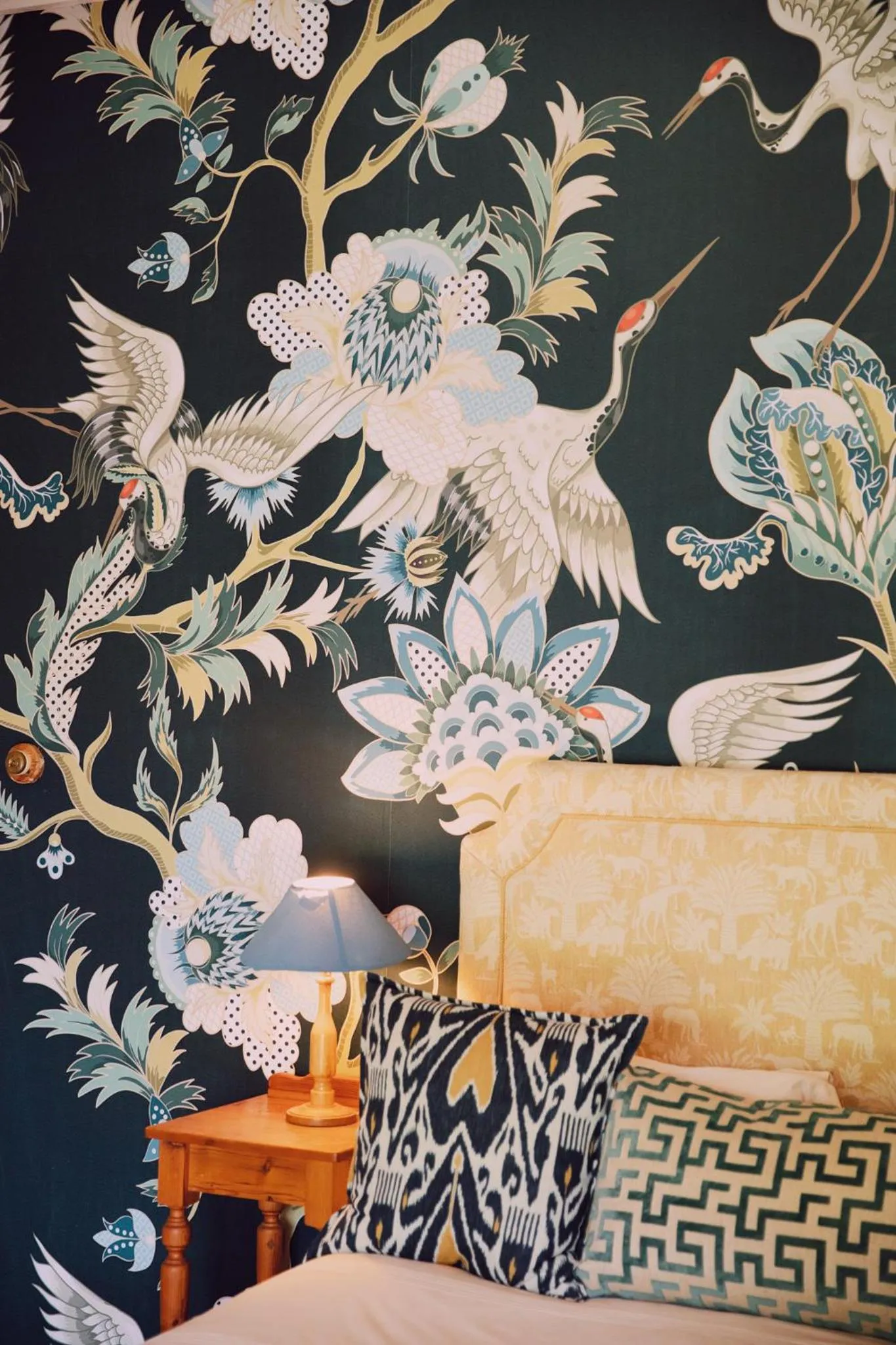 Decorative detail in Spion Kop Lodge