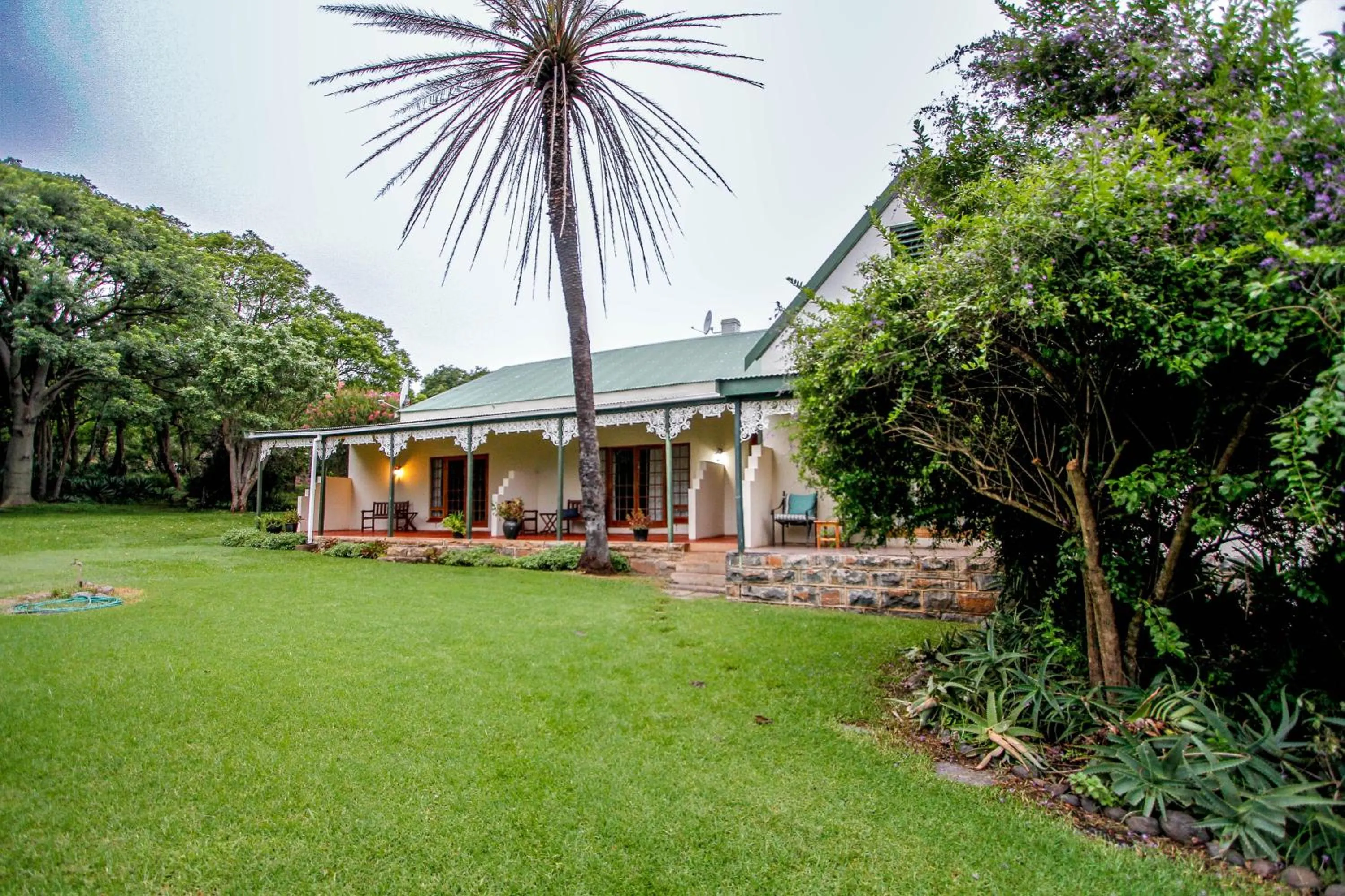 Garden in Spion Kop Lodge