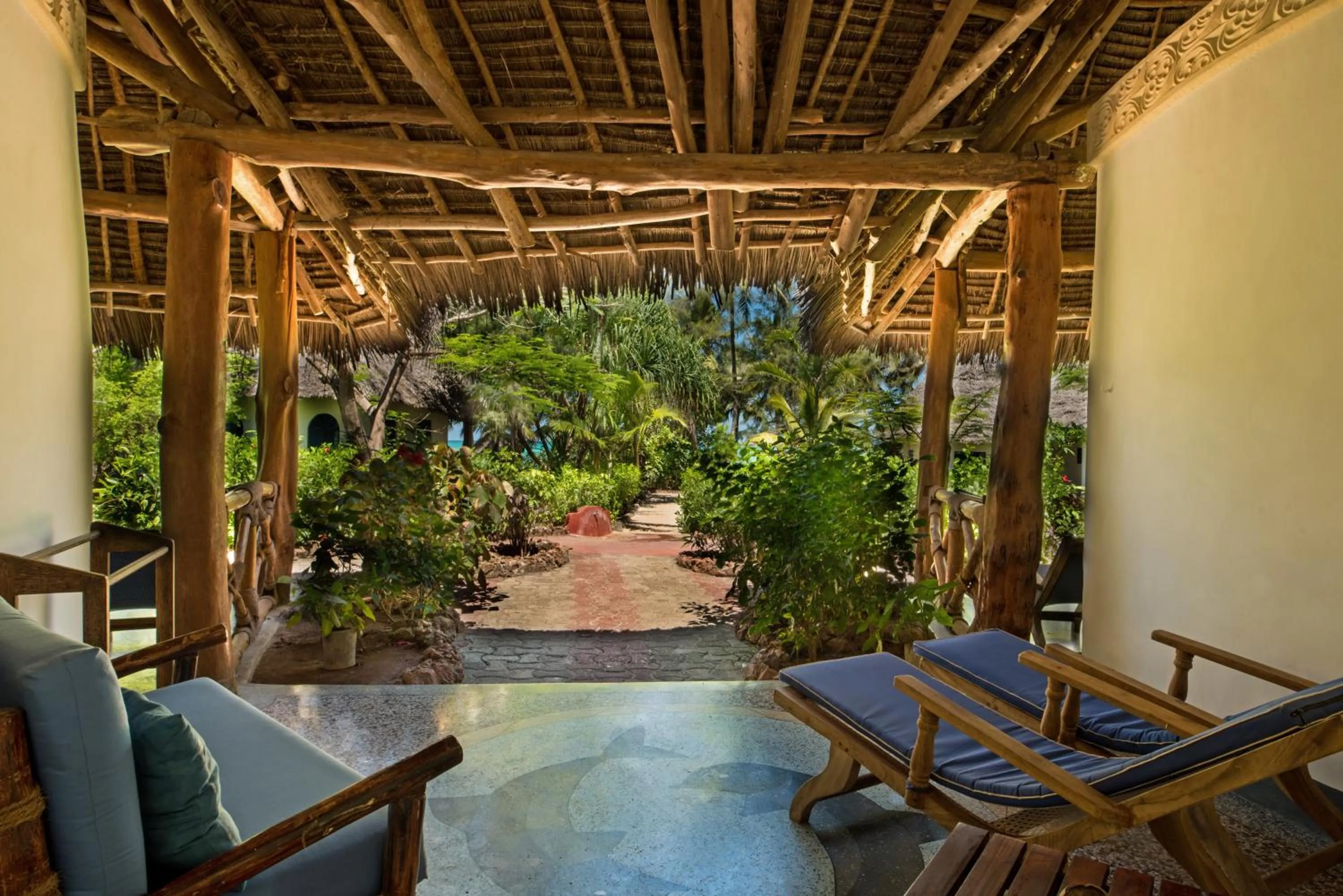 Balcony/Terrace in Pongwe Beach Hotel
