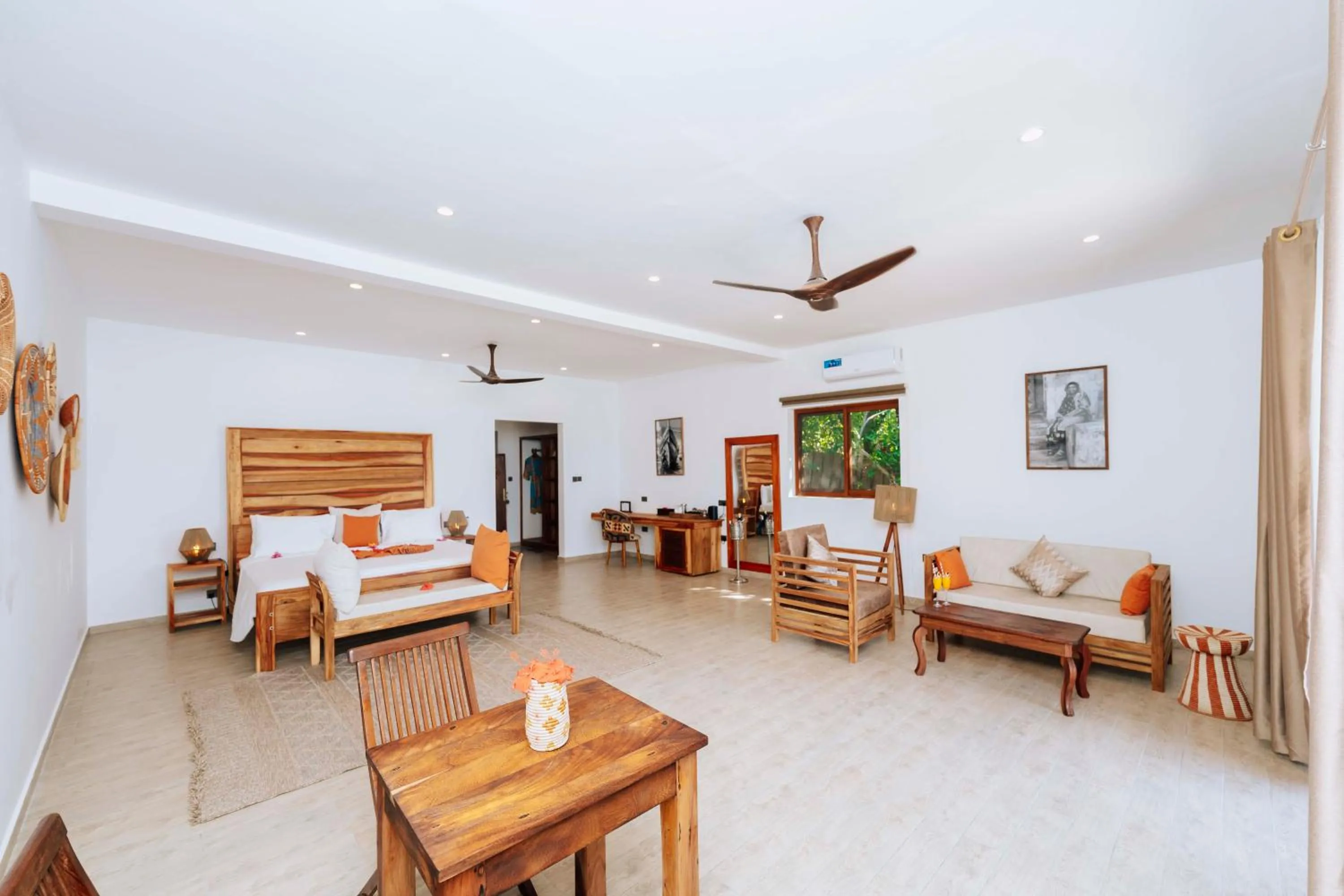 Photo of the whole room in Pongwe Beach Hotel