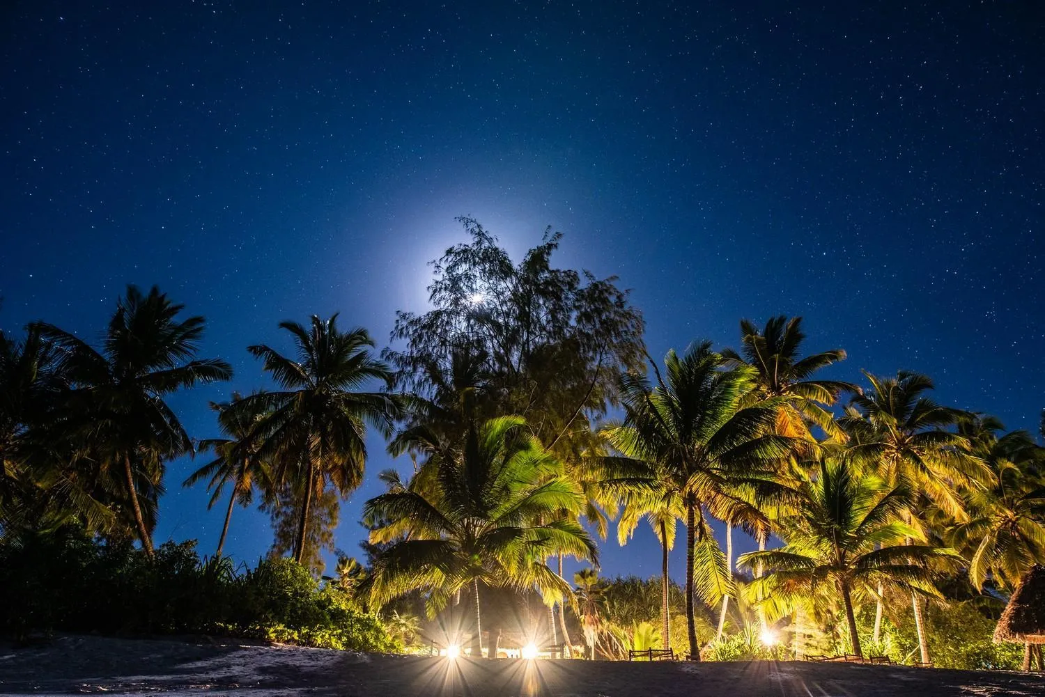 Night in Pongwe Beach Hotel