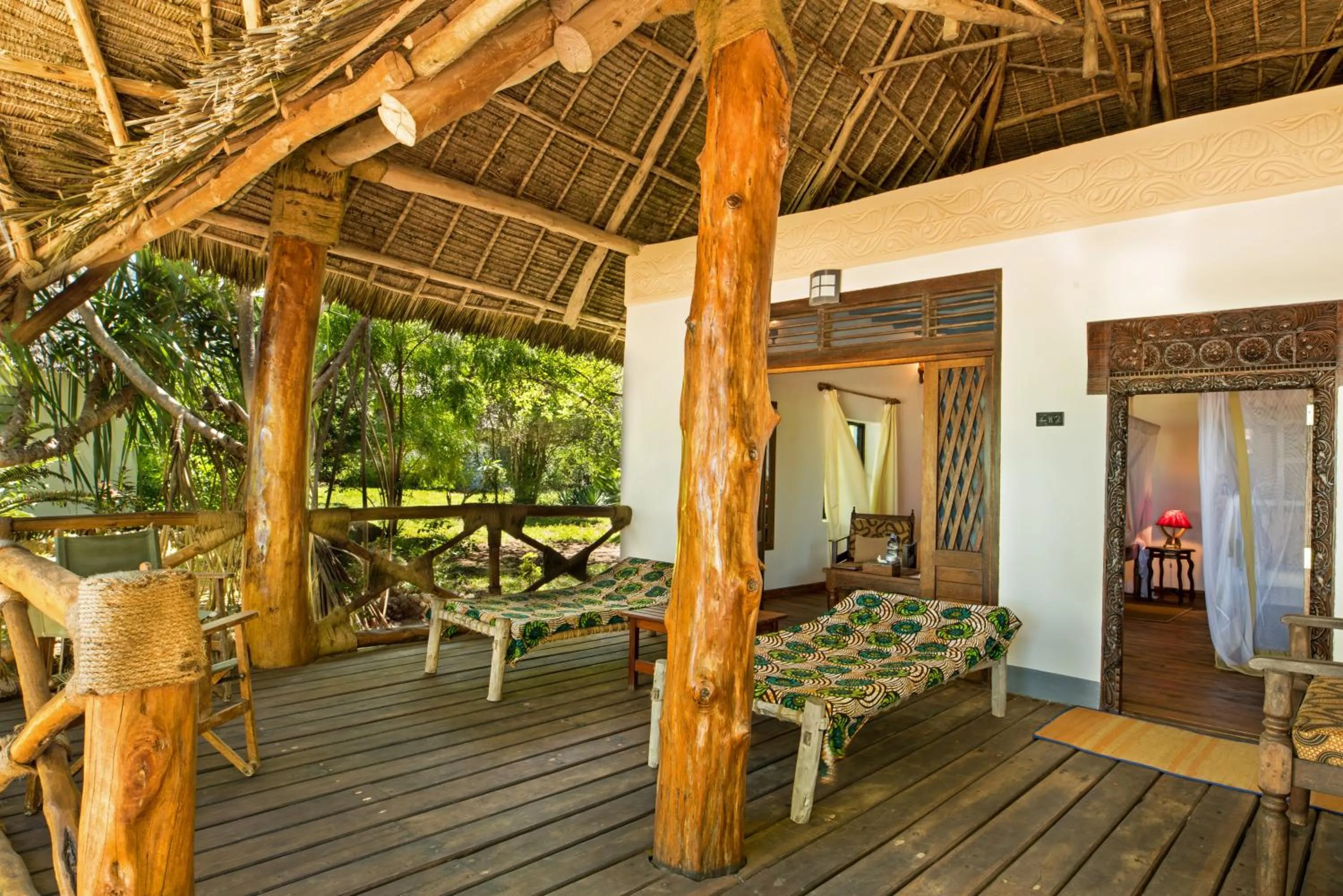 Balcony/Terrace in Pongwe Beach Hotel