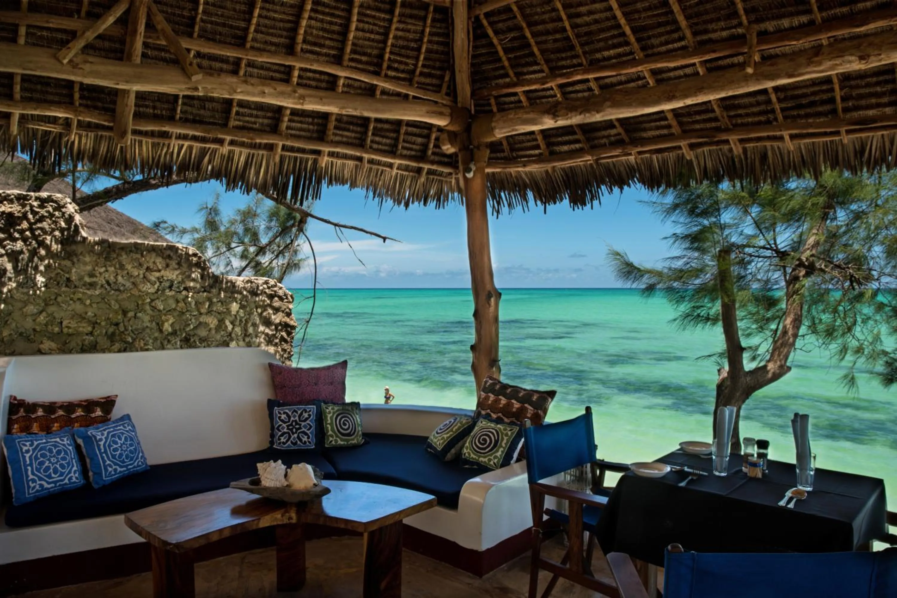 Balcony/Terrace in Pongwe Beach Hotel